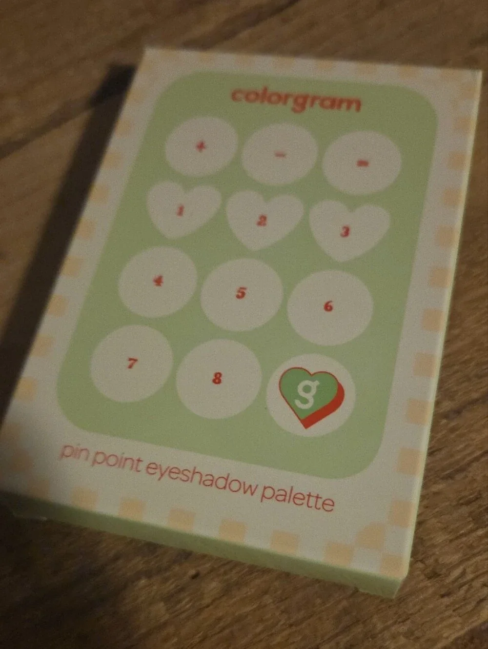 ColorGream Buttercup & Brown Korean Eyeshadow Palette NIB